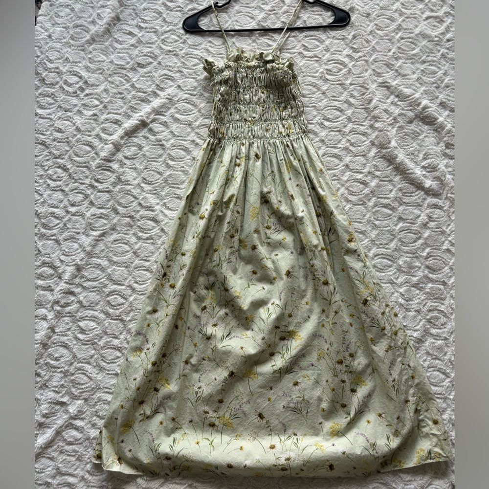 H&M Smocked Bandeau Dress